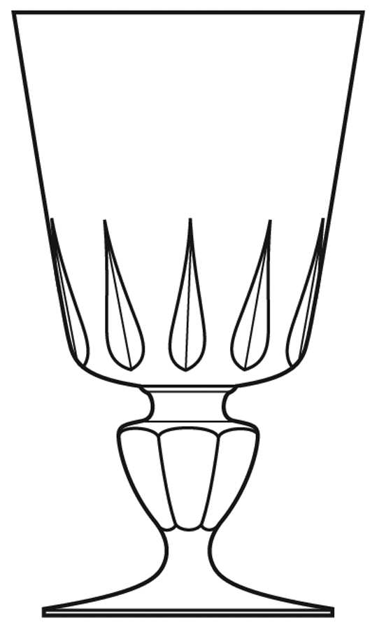 Olby Water Goblet by Corcoran-1