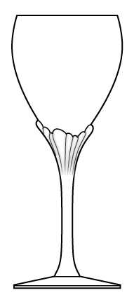 Valerie Water Goblet by Christinenhutte-1