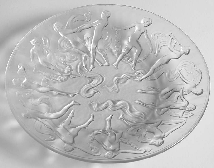 Martele' Clear (Frosted) Bread & Butter Plate by Consolidated-1