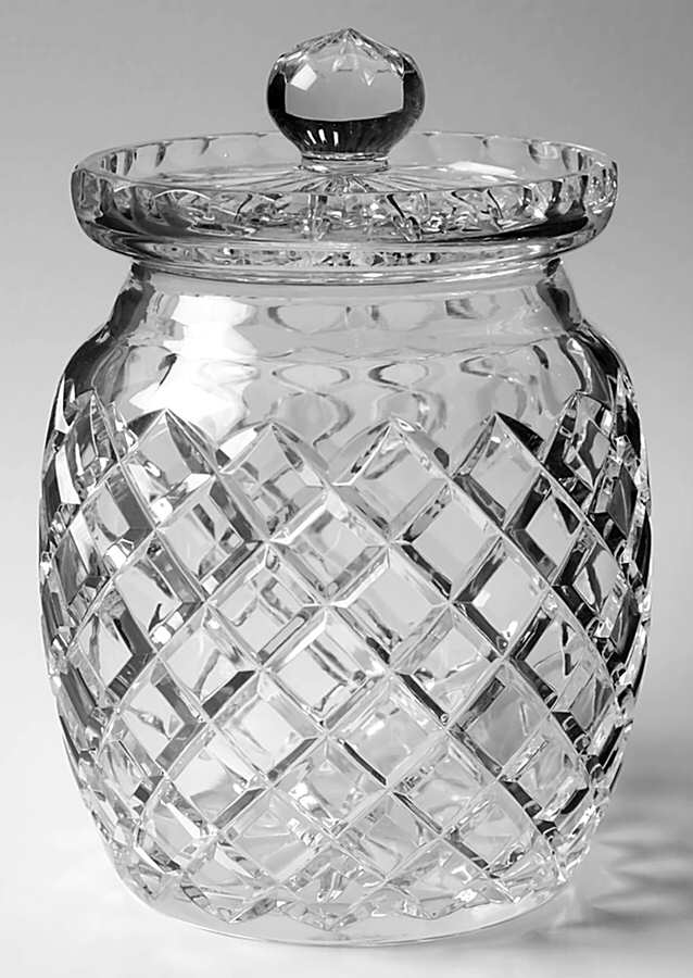 Canterbury Biscuit Barrel & Lid by Ceska-1