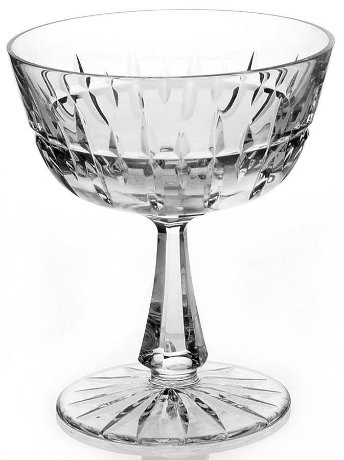 Prague (Flared Stem) Champagne/Tall Sherbet by Ceska-1