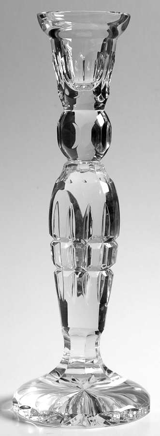 Solitaire 10" Tall Single Light Candlestick by Ceska-1