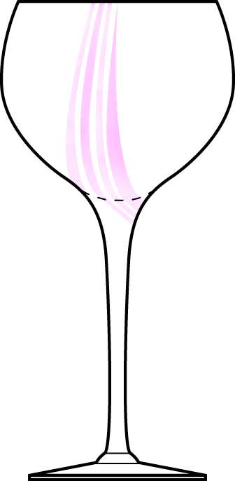 Panache Pink Water Goblet by Caithness-1