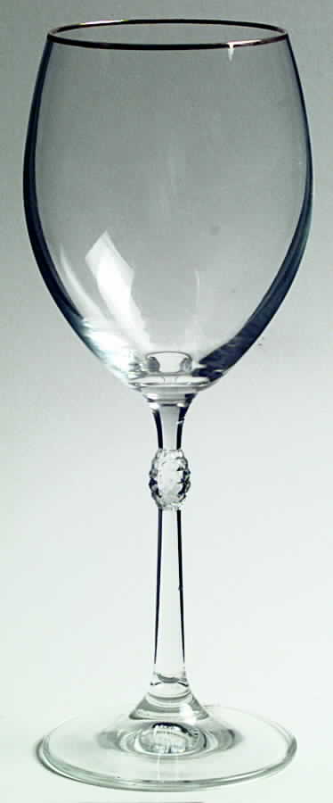 Carnegie (Gold Trim) Water Goblet by Christopher Stuart-1