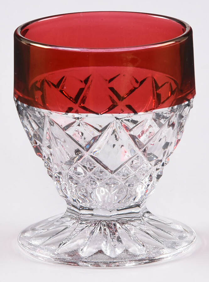 Regency Ruby Shot Glass by Christopher Stuart-1