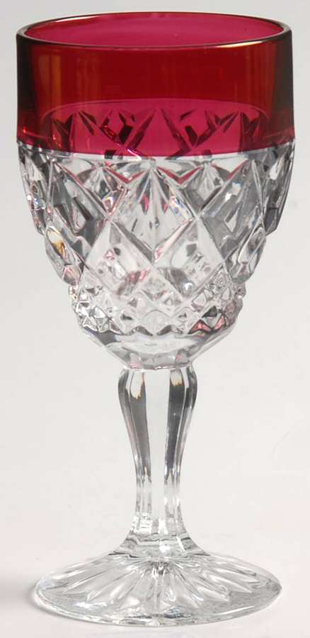 Regency Ruby Cordial Glass by Christopher Stuart-1