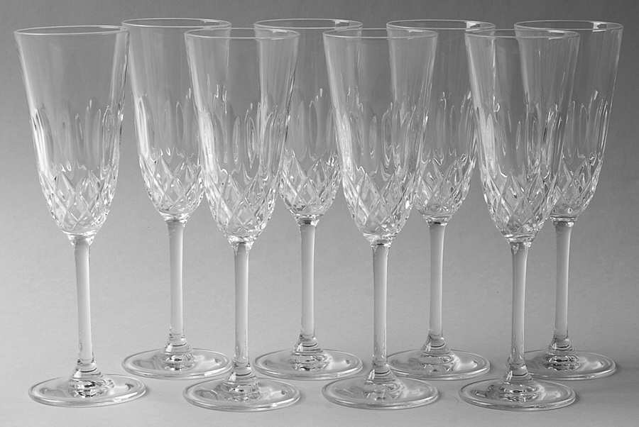 Cameo  Fluted Champagne - Set of 8 by Christopher Stuart-1