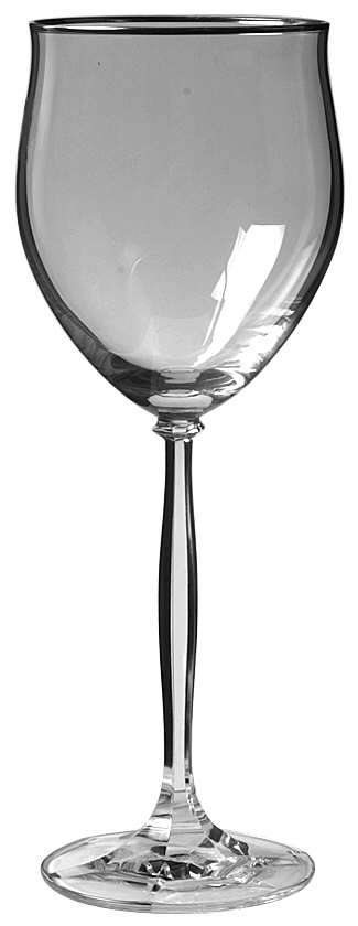 Talia (Gold Trim) Water Goblet by Christopher Stuart-1
