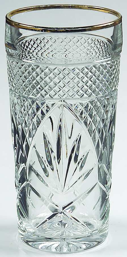 Antique Gold (No Knob, 6 Sided Stem) Cooler by Cristal D'Arques - Durand-1
