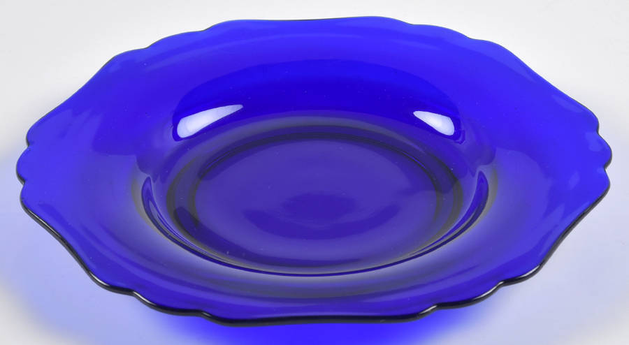 3400 Cobalt Blue Bread & Butter Plate (Shape 3400) by Cambridge-1
