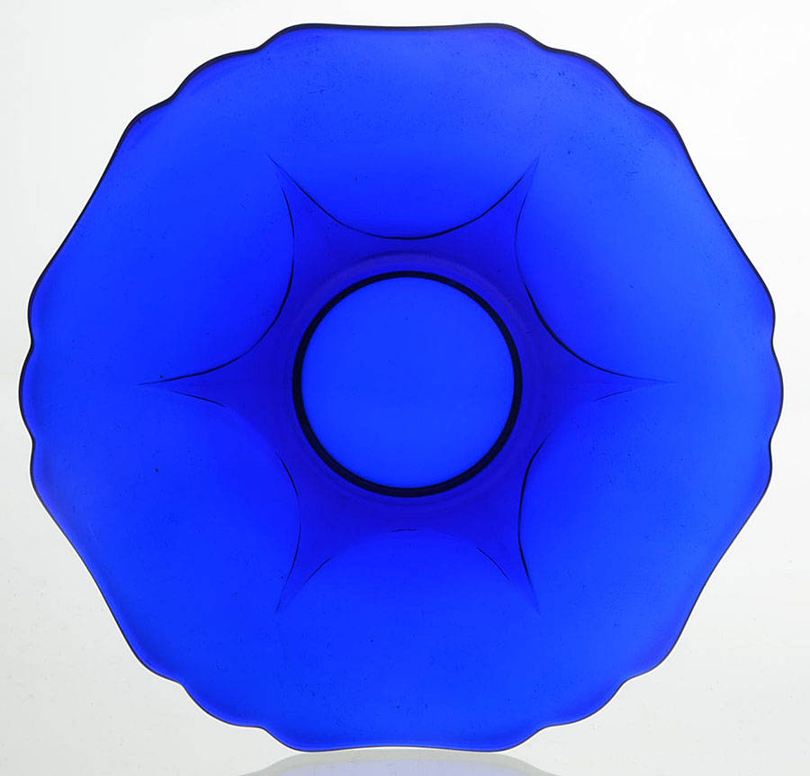 3400 Cobalt Blue Saucer for Cup & Saucer Set  (Shape 3400) by Cambridge-1