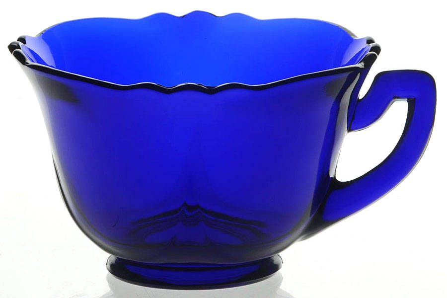 3400 Cobalt Blue Cup (Shape 3400) by Cambridge-1