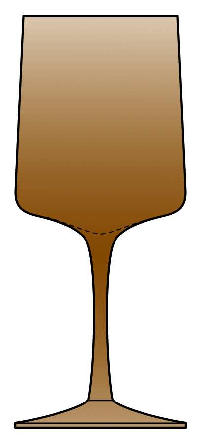 Neel Amber Water Goblet by Colony-1