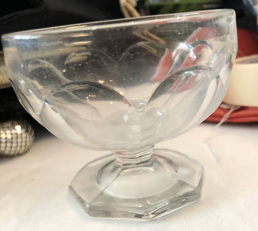 Krystol Low Sherbet by Central Glass Works-1