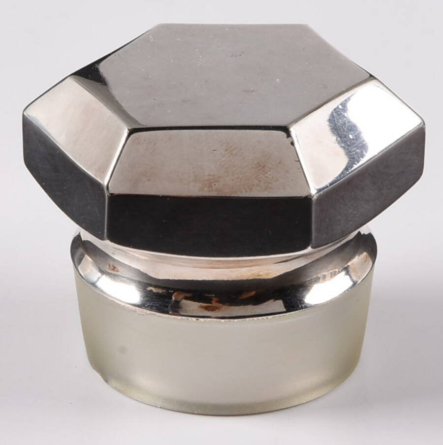 Krystol Lid for Horseradish Jar by Central Glass Works-1