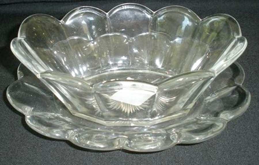 Krystol 7" Oval Bon Bon by Central Glass Works-1