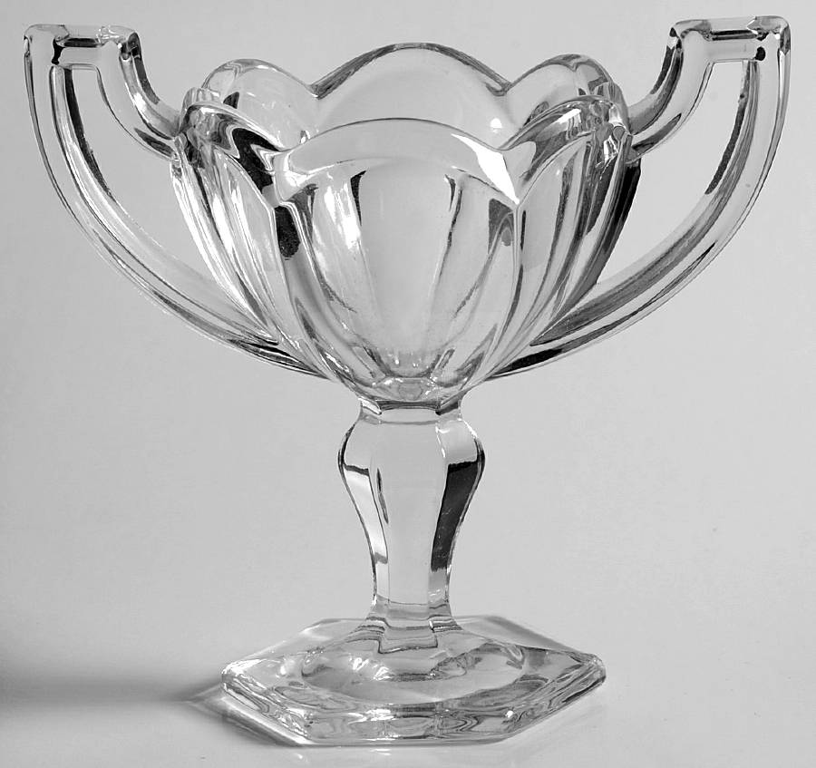 Krystol Individual Footed Salt Dip by Central Glass Works-1