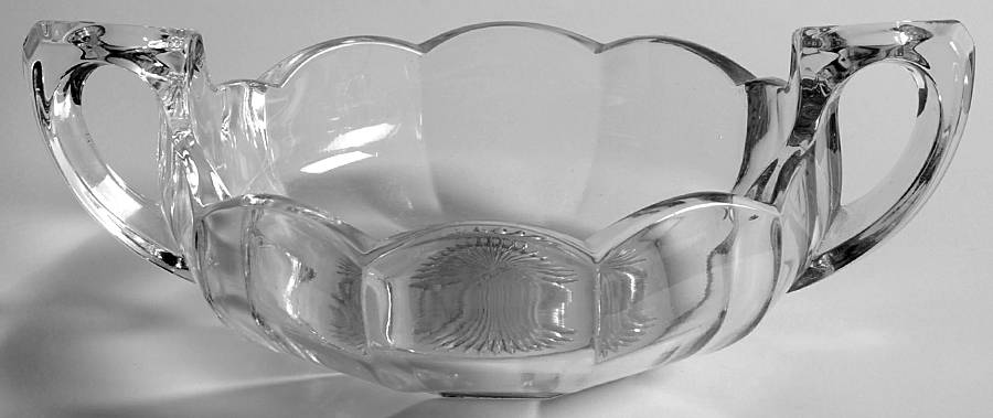 Krystol Handled Bon Bon by Central Glass Works-1
