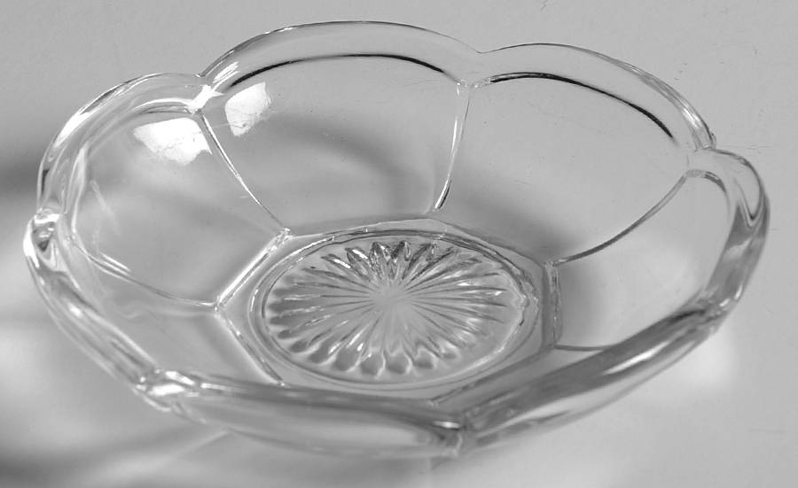Krystol Butter Pat by Central Glass Works-1