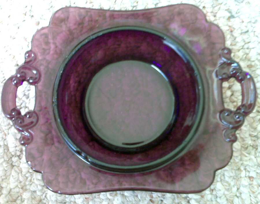 3400 Amethyst 3400 Round Butter No Lid by Cambridge-1