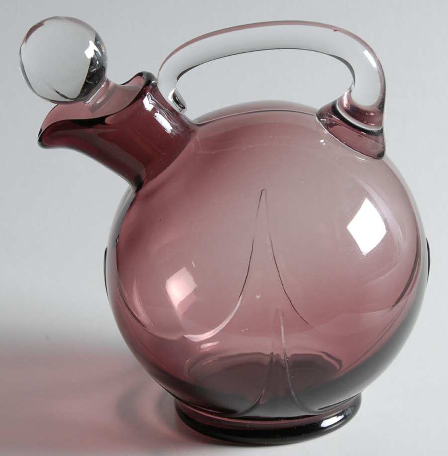 3400 Amethyst 3400/119 Cordial Decanter & Stopper by Cambridge-1