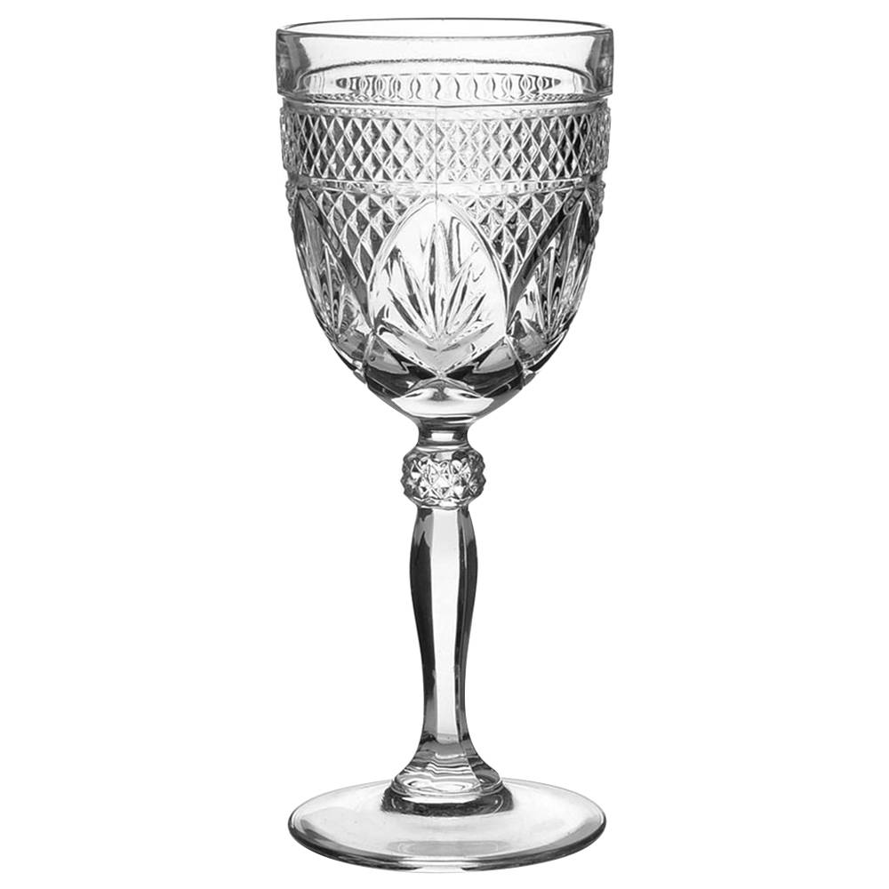 Antique Clear (Knob Stem) Wine Glass by Cristal D'Arques - Durand-1