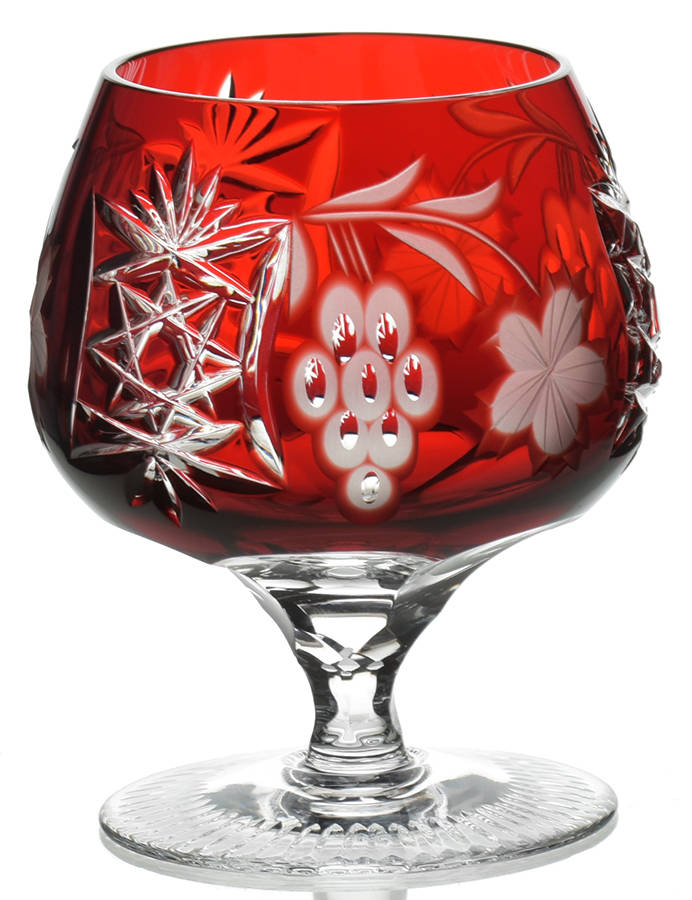 Marsala (Various Colors) Brandy Glass by Ajka-1