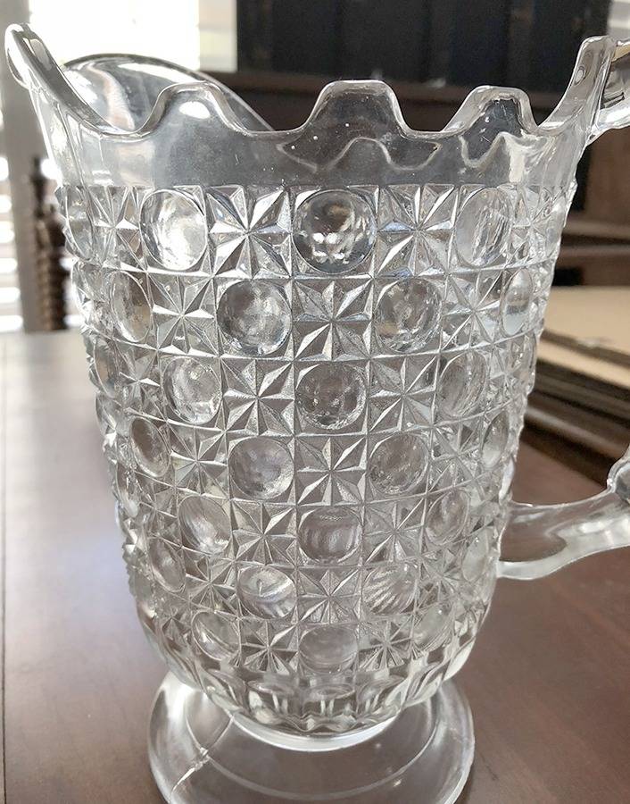 Currier and Ives Pitcher by Co-Operative Flint-1
