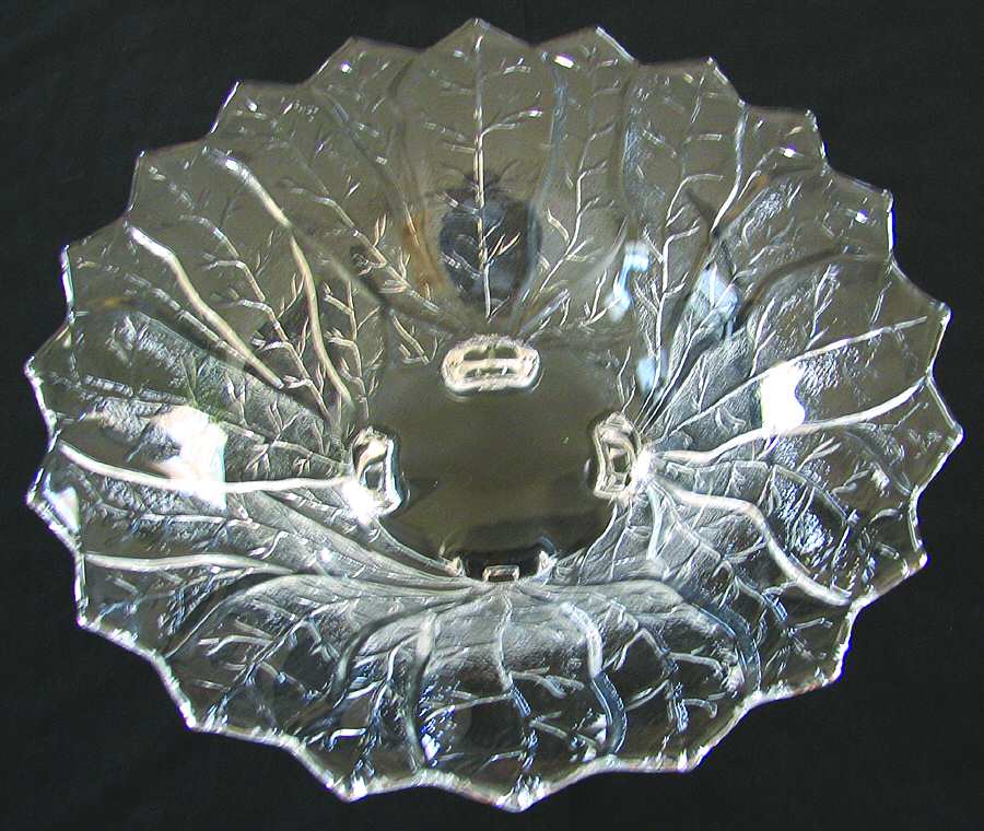 Everglade Clear 12" 4-Toed Footed Bowl by Cambridge-1