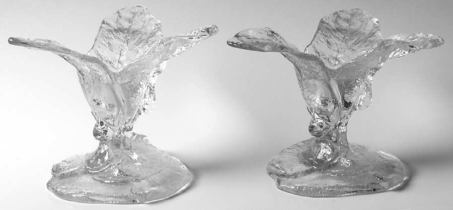 Everglade Clear Candlestick/Single Lt 5" (Set of 2) by Cambridge-1