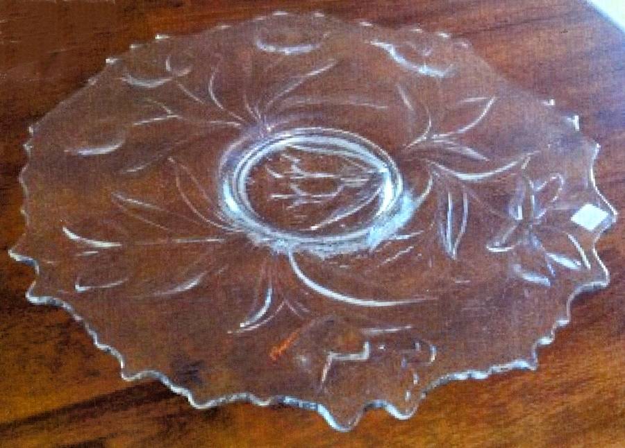 Everglade Clear 16" Torte Plate by Cambridge-1