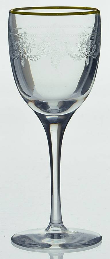 Chatel Gold Cordial Glass by Cristal D'Arques - Durand-1