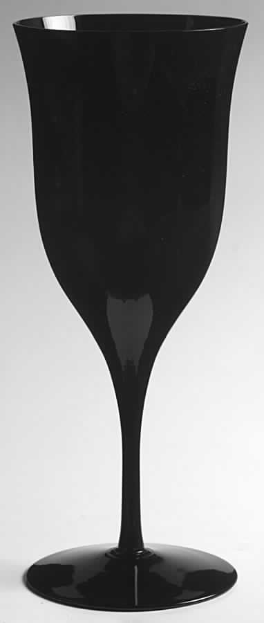 Tivoli Black Water Goblet by Carico-1