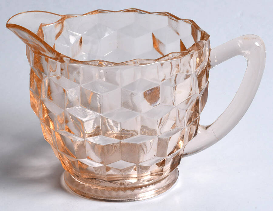 Whitehall Peach Creamer by Colony-1