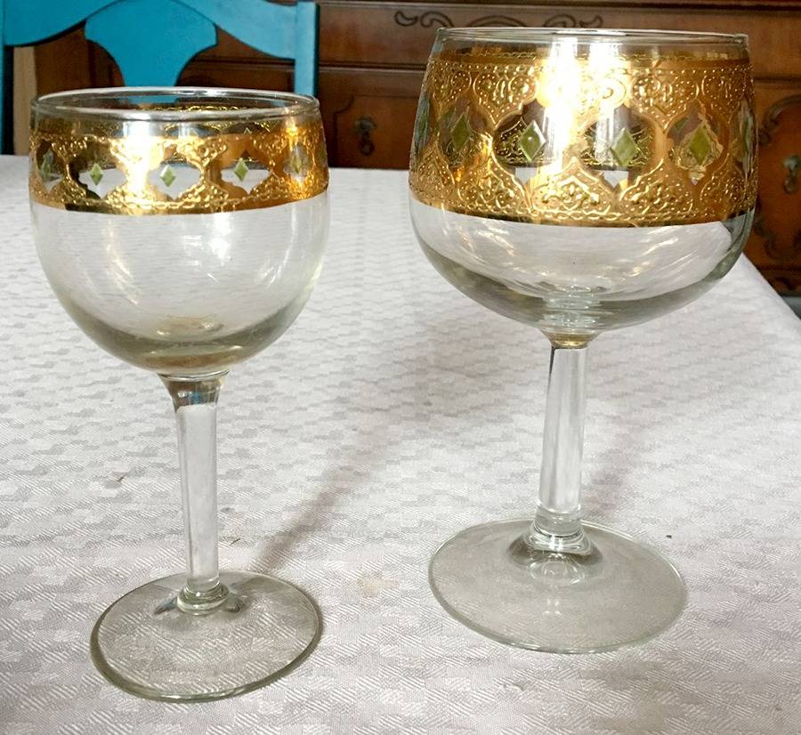 Valencia Water Goblet by Culver-1