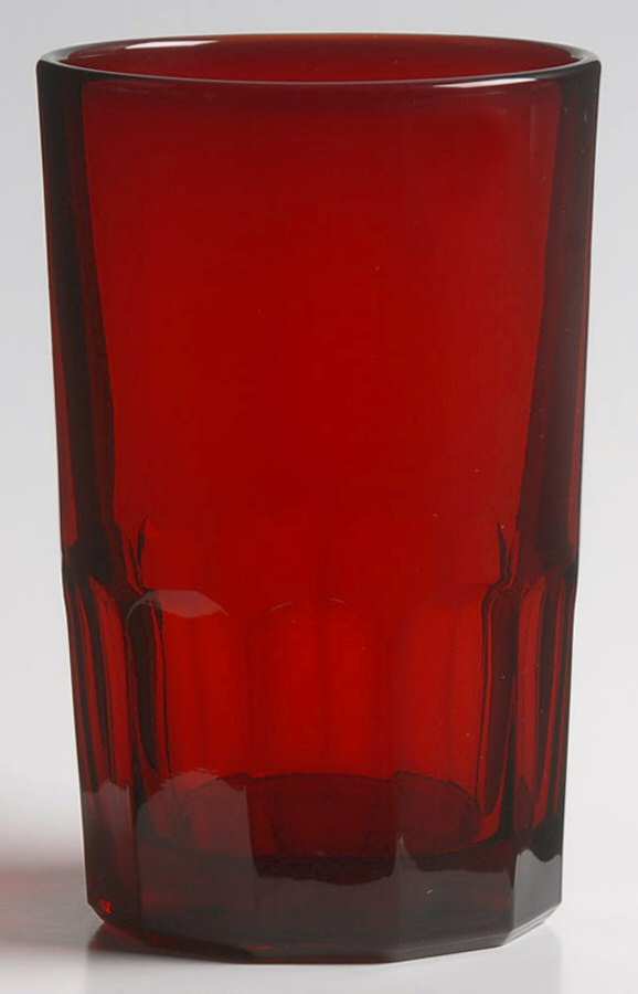 Jefferson Ruby 8 Oz Flat Tumbler by Cambridge-1