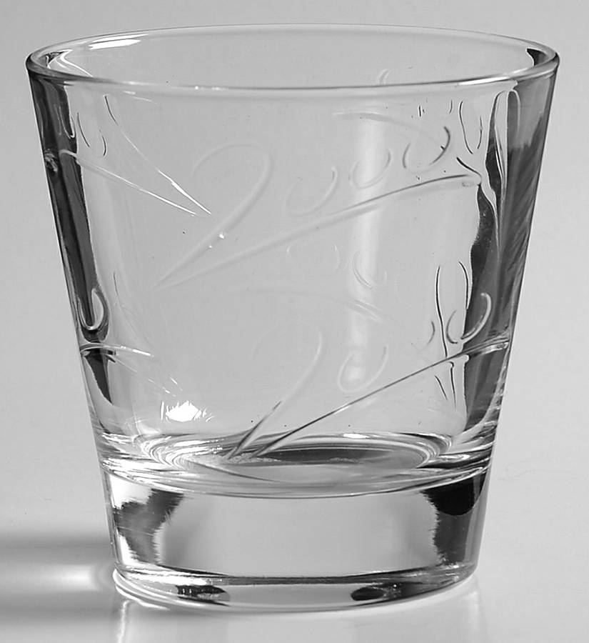 Millennium 2000 On the Rocks Glass by Cristal D'Arques - Durand-1