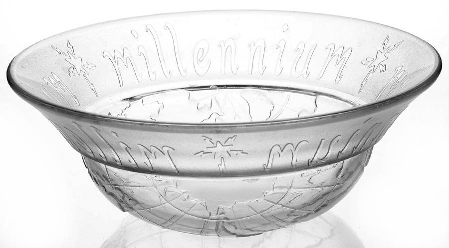 Millennium 2000 7" All Purpose Bowl by Cristal D'Arques - Durand-1