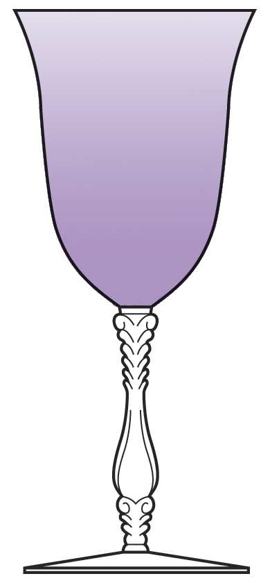 3121 Heatherbloom Water Goblet by Cambridge-1