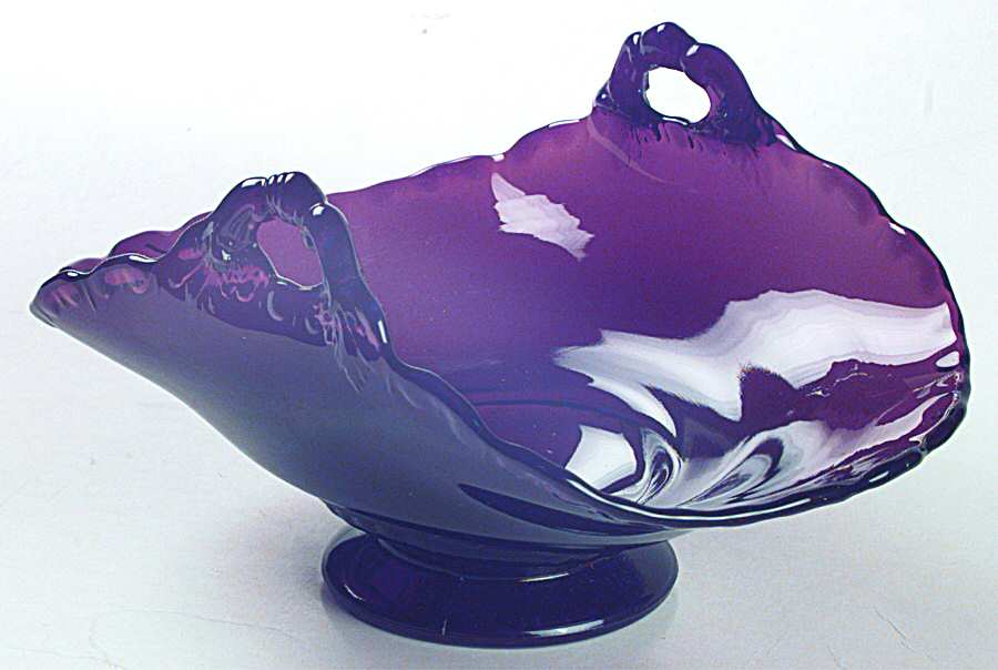 Gadroon Amethyst 7" 2 Handled Basket by Cambridge-1