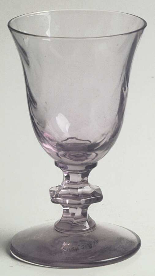 1434 Orchid Cordial Glass by Central Glass Works-1