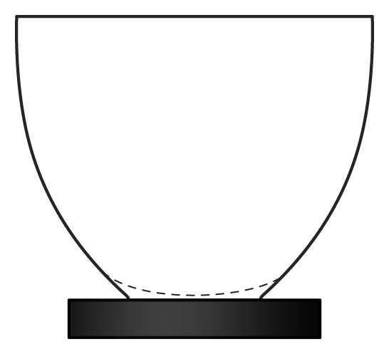 Tuxedo Ebony Water Goblet by Cambridge-1