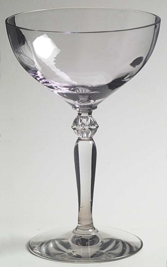 1447 Lilac Champagne/Tall Sherbet by Central Glass Works-1