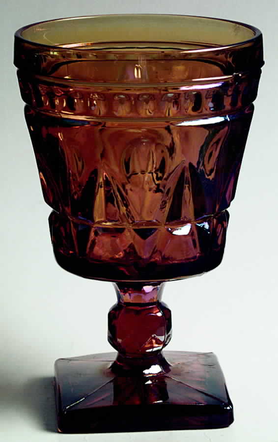 Parklane Amber (Carnival) Water Goblet by Colony-1