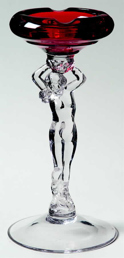 Nude Stems-All Colors & Variations Carmen Stemmed Ashtray by Cambridge-1