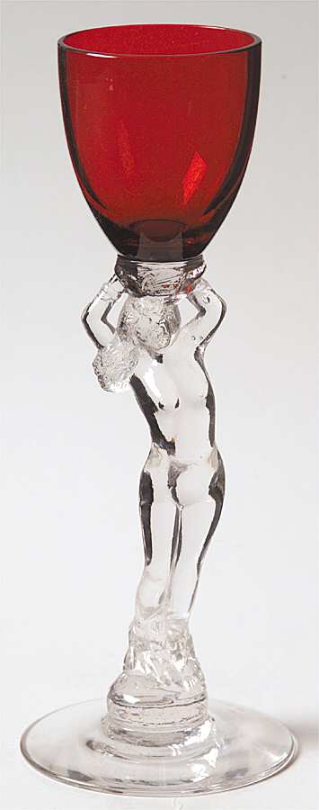 Nude Stems-All Colors & Variations Carmen Brandy Glass by Cambridge-1