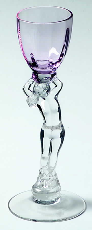 Nude Stems-All Colors & Variations Heatherbloom Brandy Glass by Cambridge-1