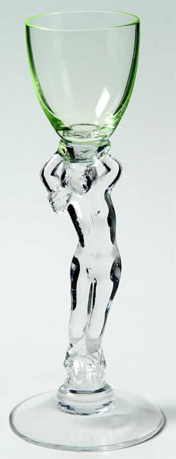 Nude Stems-All Colors & Variations Pistachio Brandy Glass by Cambridge-1