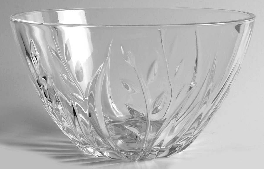 Cassandra 9" Round Bowl by Cristal D'Arques - Durand-1
