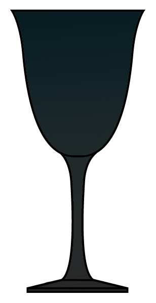 Ebony Water Goblet by Cordon Bleu-1